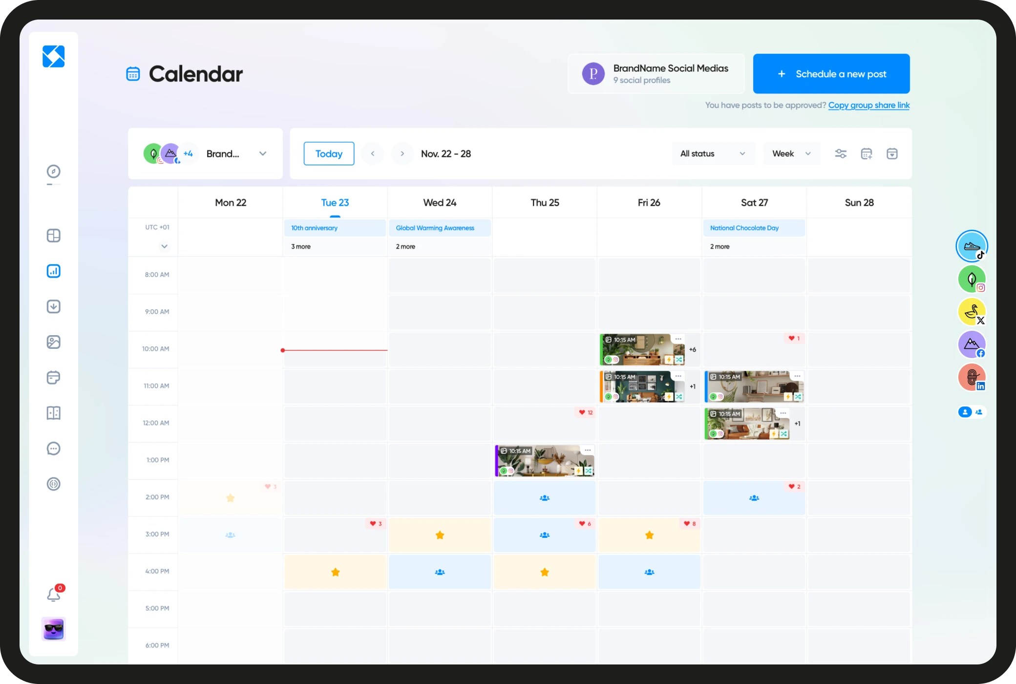 image calendar