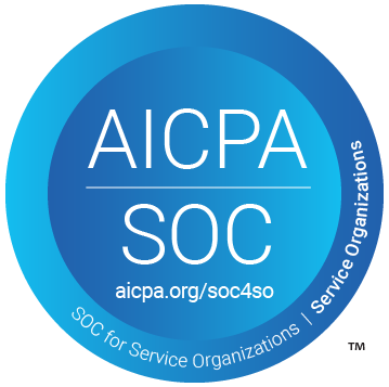 AICPA SOC log to indicate Apero's SOC II certifications.