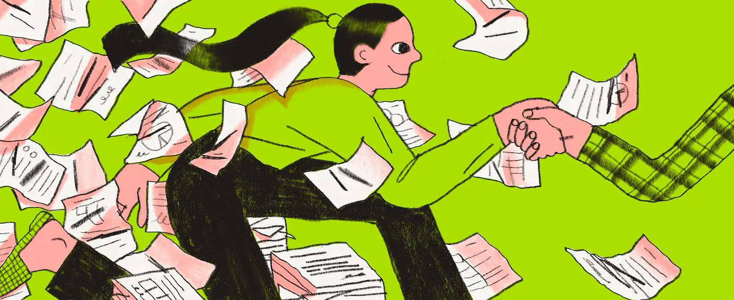 Slow hiring process? Here are 5 ways to optimize your time-to-hire editorial illustration