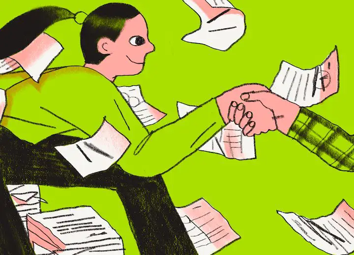 Slow hiring process? Here are 5 ways to optimize your time-to-hire editorial illustration