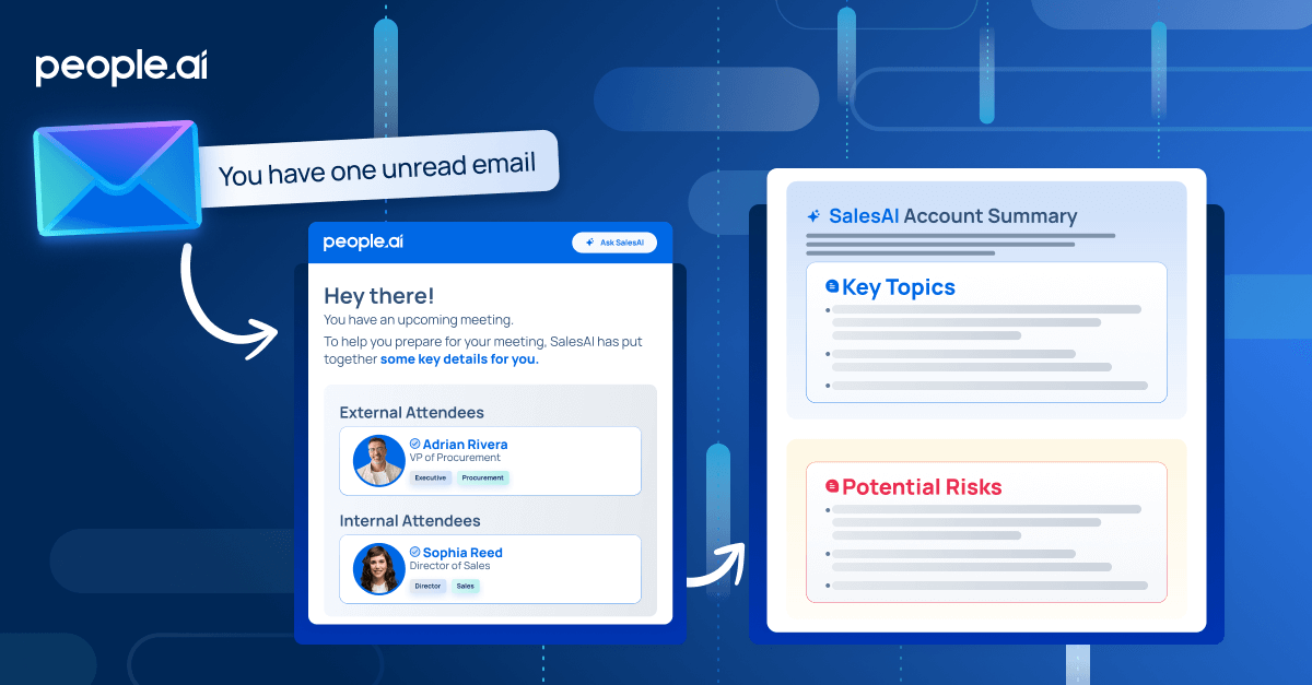 People.ai Brings Together Meeting Transcripts, Deal Insights & Pre-Call Intelligence to Keep Teams Aligned