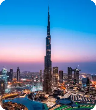 Burj Khalifa in Dubai, United Arab Emirates