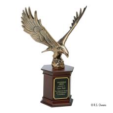 Employee Awards - Majestic Eagle Award on Mahogany