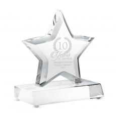 Employee Gifts - Exceptional Superstar Acrylic Award