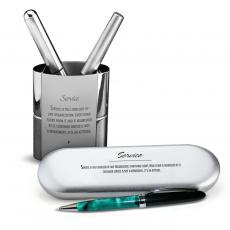 Employee Gifts - Service Chrome Pen Gift Set