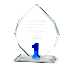 Employee Gifts - Years of Service Radiant Crystal Award