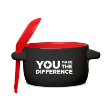 Employee Gifts - You Make the Difference Soup Mug & Spoon