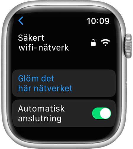 Alternativ för att glömma det här nätverket på Apple Watch