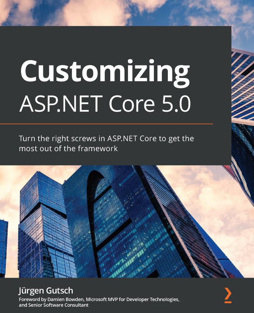 Customizing ASP.NET Core 5.0