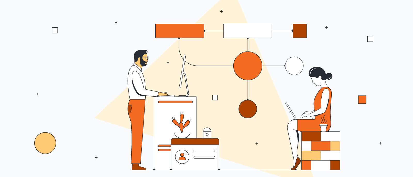 how to make a flowchart in google docs