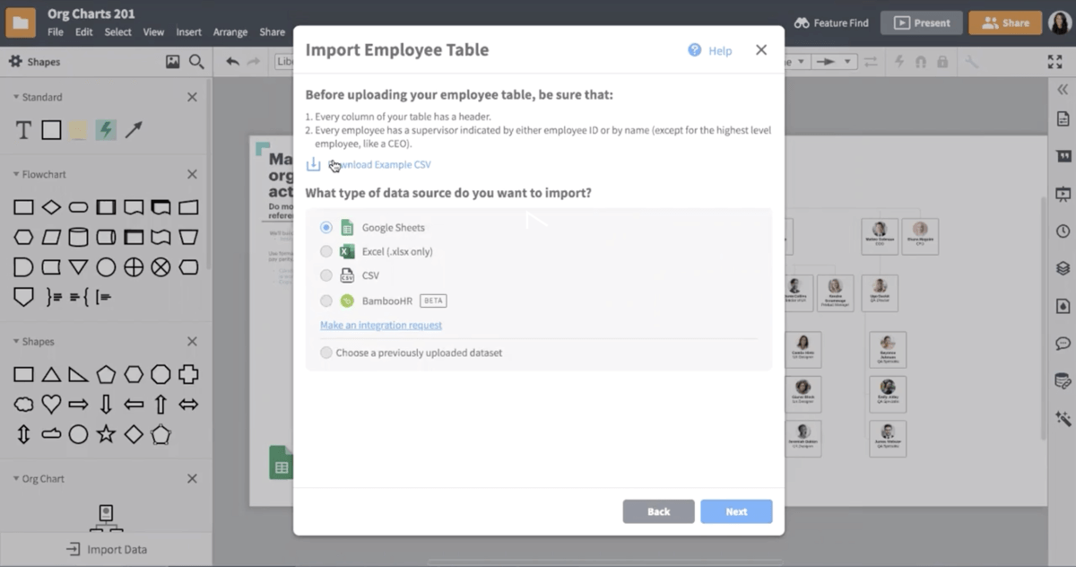 Visualize your organization outside of traditional org charts