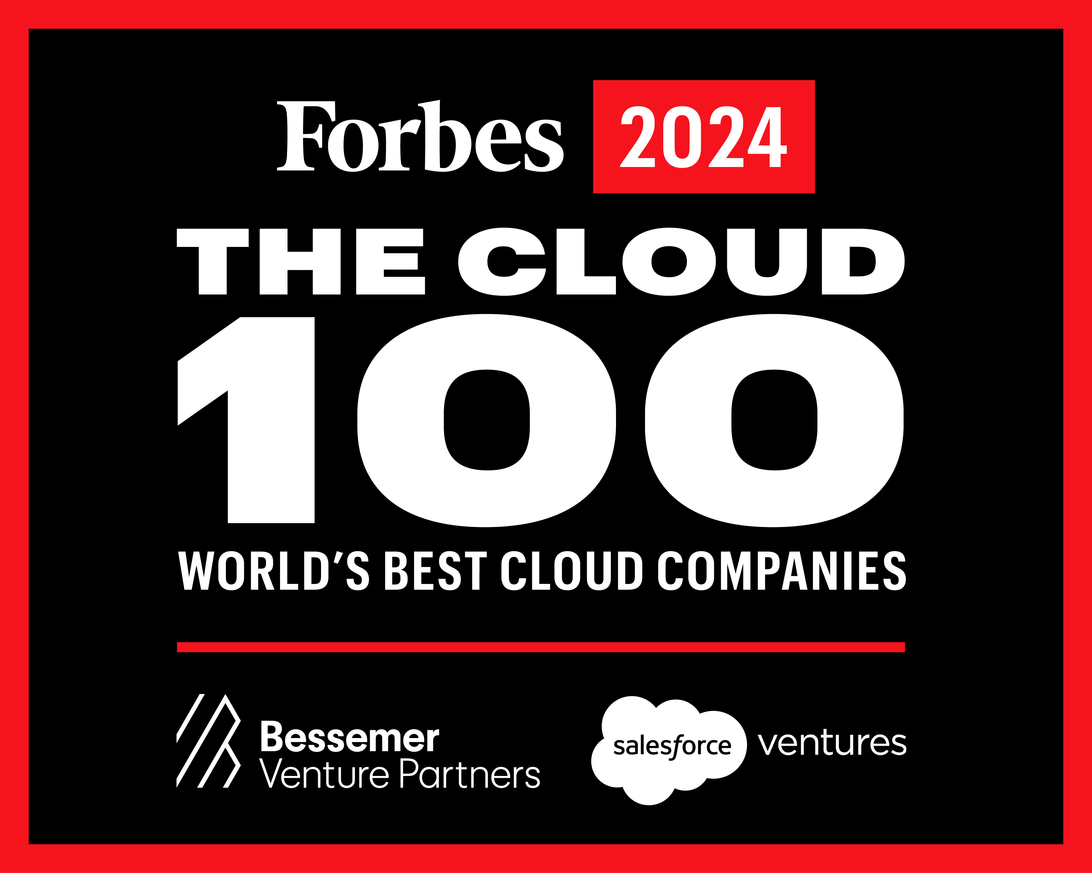 Forbes The Cloud 100 World's Best Cloud Companies 2024