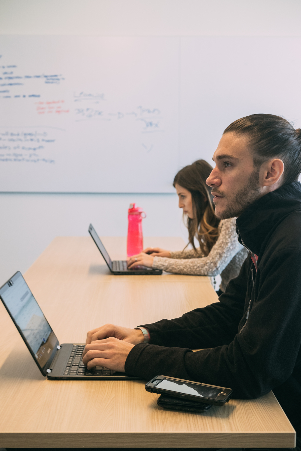 Person, White Board, Pc, Electronics, Computer, Laptop, Sitting, Computer Keyboard, Hardware, Keyboard