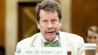 FDA Commissioner Robert Califf testifying | Michael Brochstein/Zuma Press/Newscom