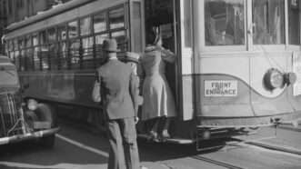 Atlanta Streetcar Georgia mass transit trains street cars transportation policy |  Glasshouse Images / Glasshouse Images/Newscom