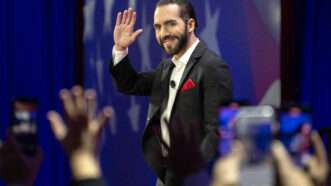 President Nayib Bukele | Ron Sachs - CNP/Sipa USA/Newscom