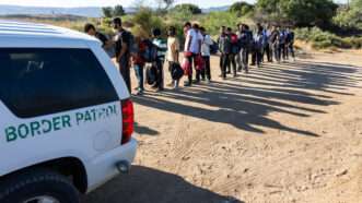 Migrants seeking asylum line up at U.S.-Mexico border | Qian Weizhong/VCG/Newscom