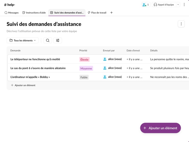 Améliorez l’efficacité de la gestion des demandes grâce à un formulaire de demande uniformisé, un outil de suivi et des mises à jour automatisées de l’état d’avancement.