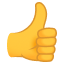 thumbs up emoji