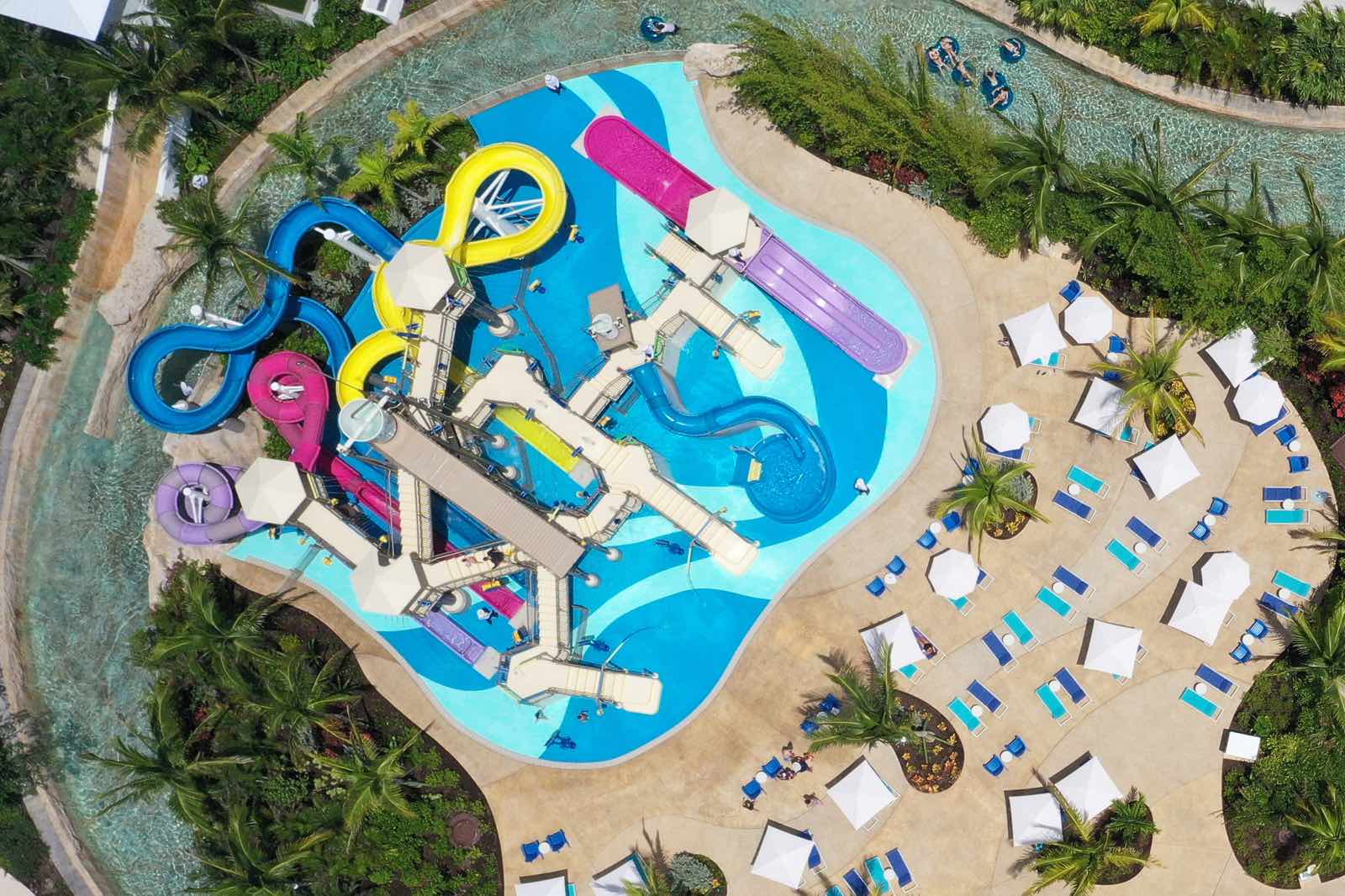 baha bay sting ray cove kids water slides baha mar resort bahamas