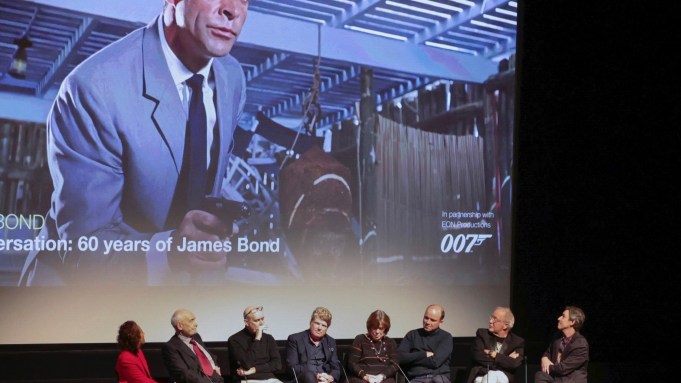 Bond creatives at the British Film Institute.