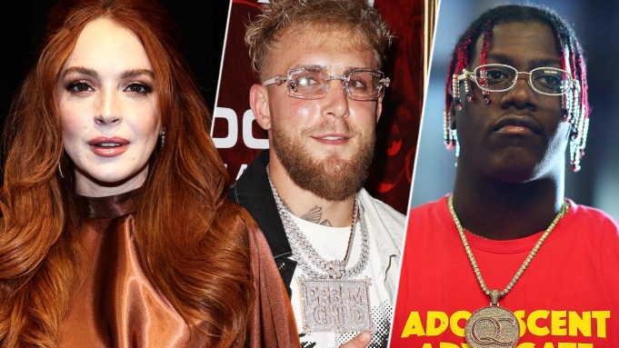 Lindsay Lohan Jake Paul Lil Yachty