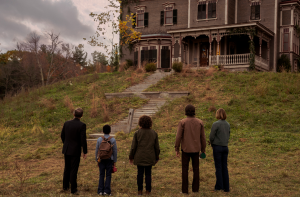 Alfre Woodard, John Benjamin Hickey, Makenzie Leigh, Lewis Pullman, and Jordan Preston Carter in 'Salem's Lot'