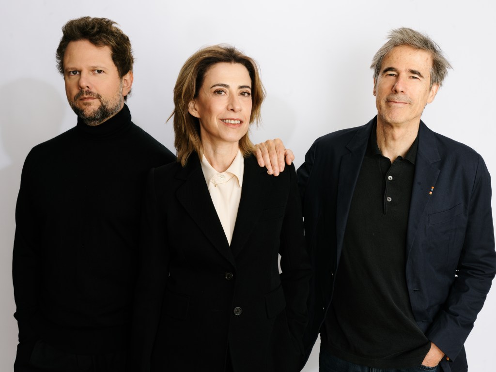 Selton Mello, Fernanda Torres and Walter Salles of “I’m Still Here” at the Deadline Studio held at the Bisha Hotel during the Toronto International Film Festival 2024 on September 9, 2024 in Toronto, Canada.