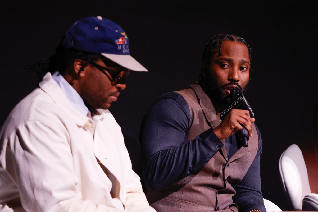 Malcolm Washington and John David Washington at Deadline Contenders London