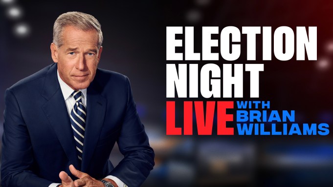 Amazon Prime Video's Election Night Live with Brian Williams