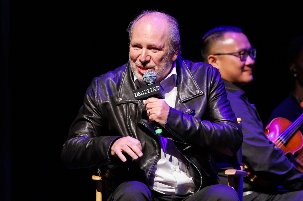 Hans Zimmer at the Deadline Sound & Screen Film held at the UCLA Royce Hall on November 01, 2024 in Los Angeles, California.