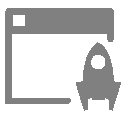 Launch (Image: rocket icon)