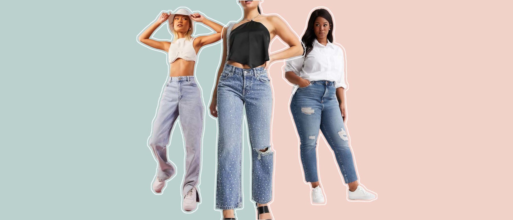 Stylish and flattering women's jeans for all body types