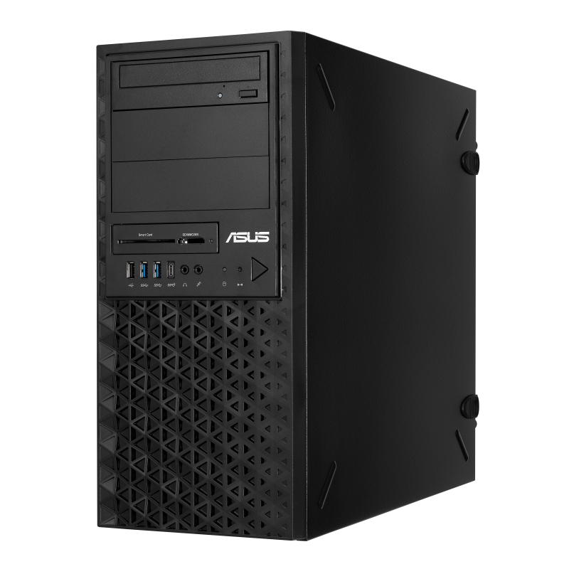 Pro E500 G7 workstation, left side view