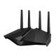 DSL-AX82U front view, tilted 45 degrees