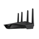 DSL-AX82U side view, tilted 45 degrees