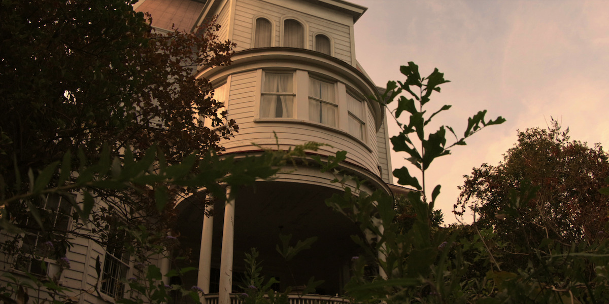 Exterior shot of the Crain House