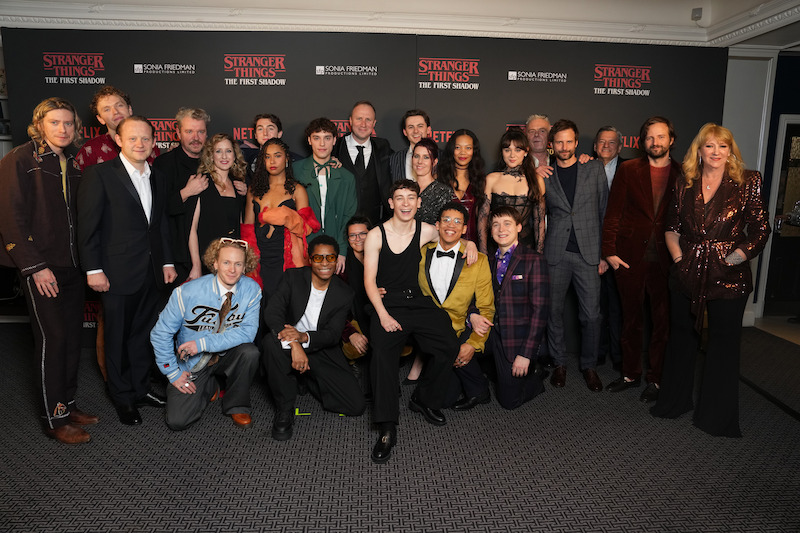 Opening Night Event in celebration of the original stage play STRANGER THINGS: THE FIRST SHADOW at the Phoenix Theatre in London's West End.