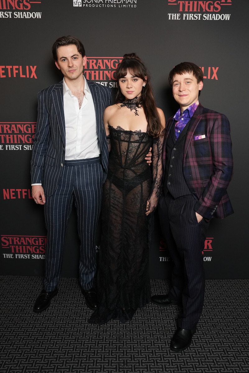 Opening Night Event in celebration of the original stage play STRANGER THINGS: THE FIRST SHADOW at the Phoenix Theatre in London's West End.