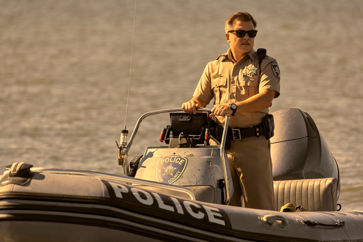 Cullen Moss as Deputy Shoupe in ‘Outer Banks’ Season 4.