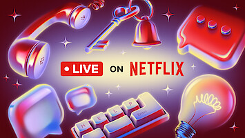 "LIVE ON NETFLIX" banner