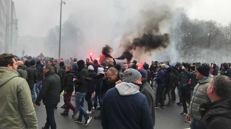 5500 participants à la marche contre le pacte de Marrakech à Bruxelles