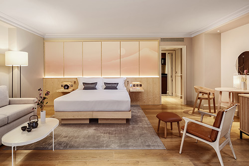 A Sunrise suite at The Prince Akatoki London