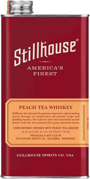 Stillhouse Peach Tea Whiskey Can