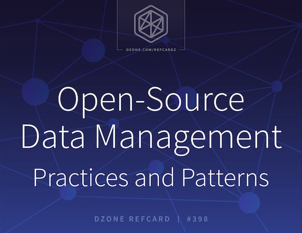 Open-Source Data Management Practices and Patterns