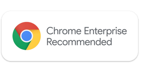 Chrome Enterprise Recommended solution official badge