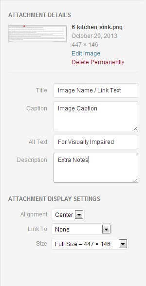 File attachment details