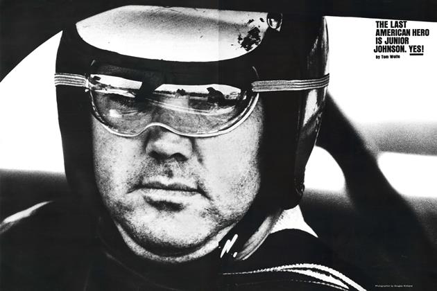 The Last American Hero Is Junior Johnson. Yes!