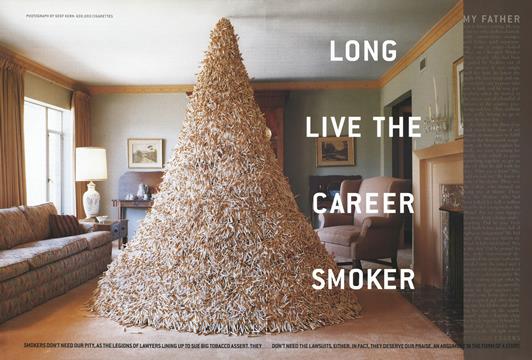 Long Live the Career Smoker - April | Esquire