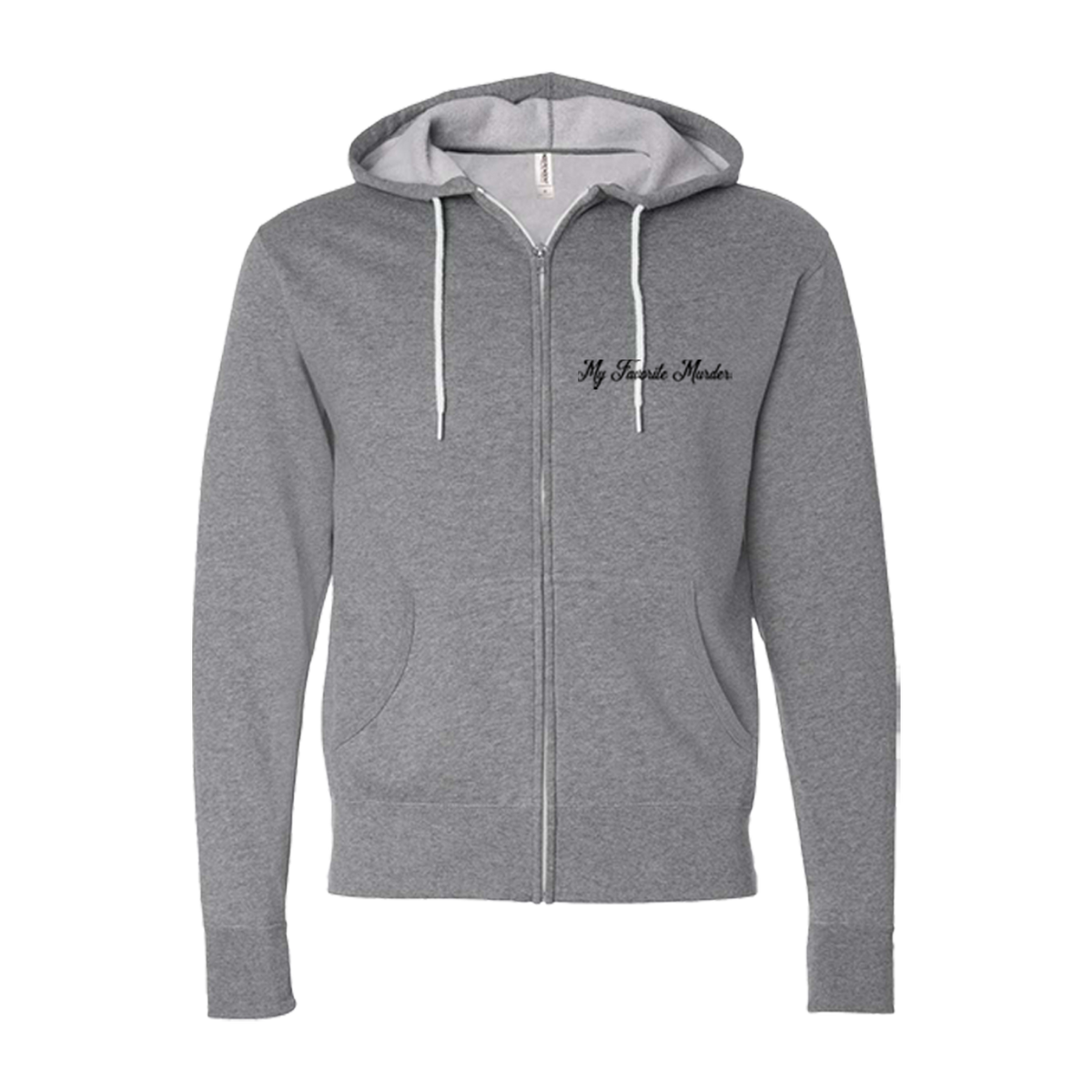 Mothman Unisex Zip-Front Hoodie